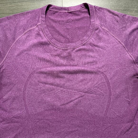Lululemon Women's Run: Swiftly Tech Short Sleeve Crew - Purple - Picture 3 of 10